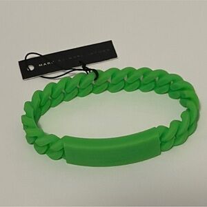 Marc Jacob’s silicone Green Chain Bracelet NWT